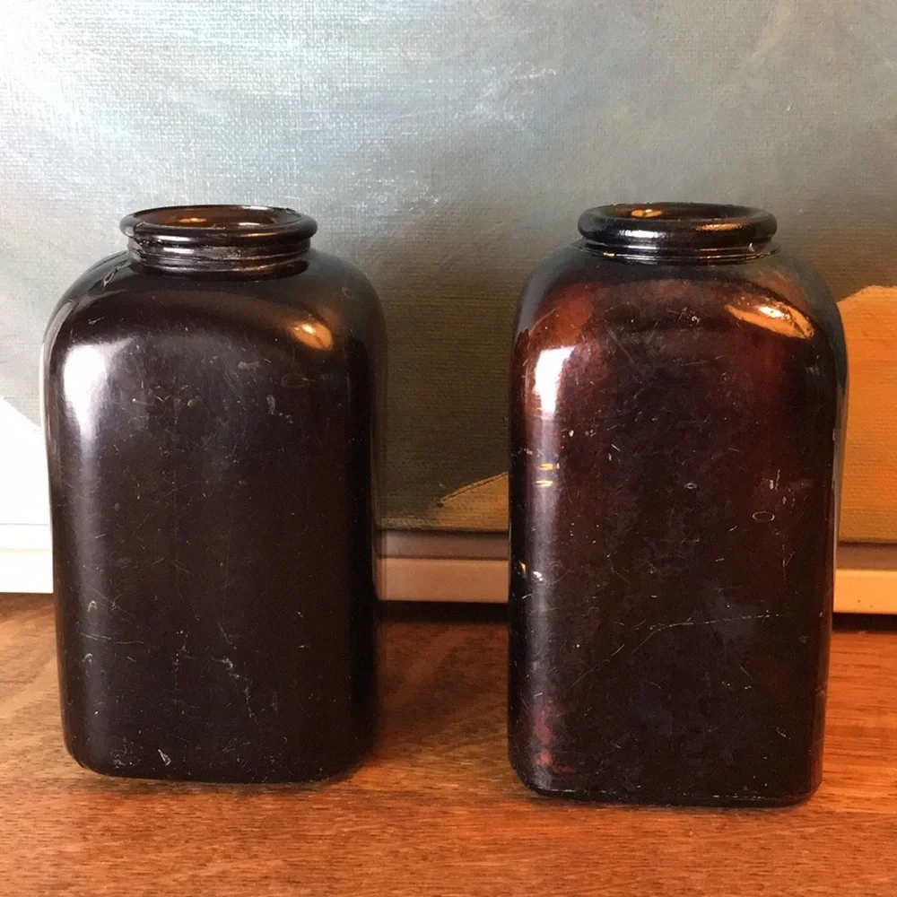 Antique Glass Snuff Bottles - Picture 4 of 7